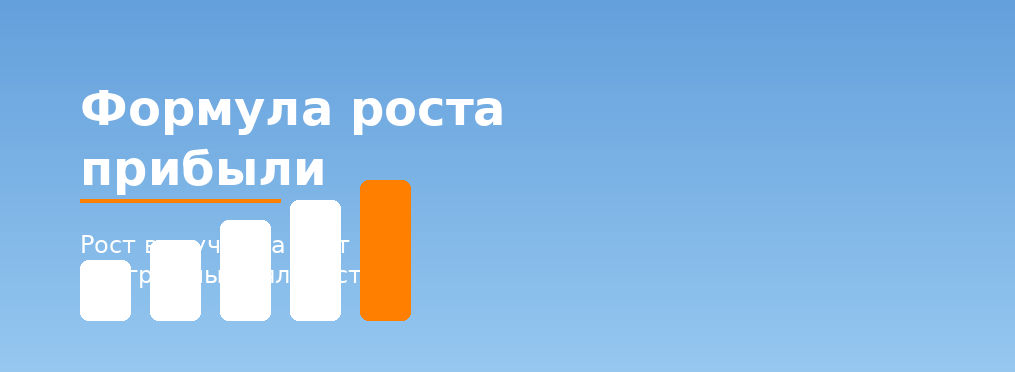 Формула роста прибыли